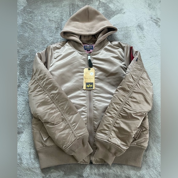 Alpha Industries MA-1 Flight Bomber Jacket Fall Winter Military